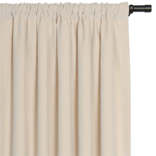 Jackson Ivory Curtain Panel