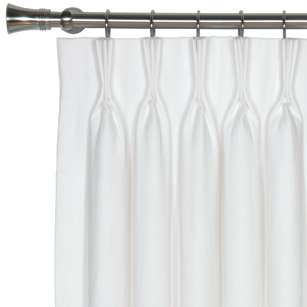 Breeze White Curtain Panel