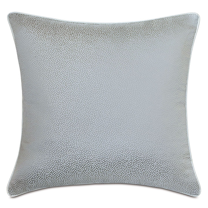 Danae Metallic Polka Dots Decorative Pillow