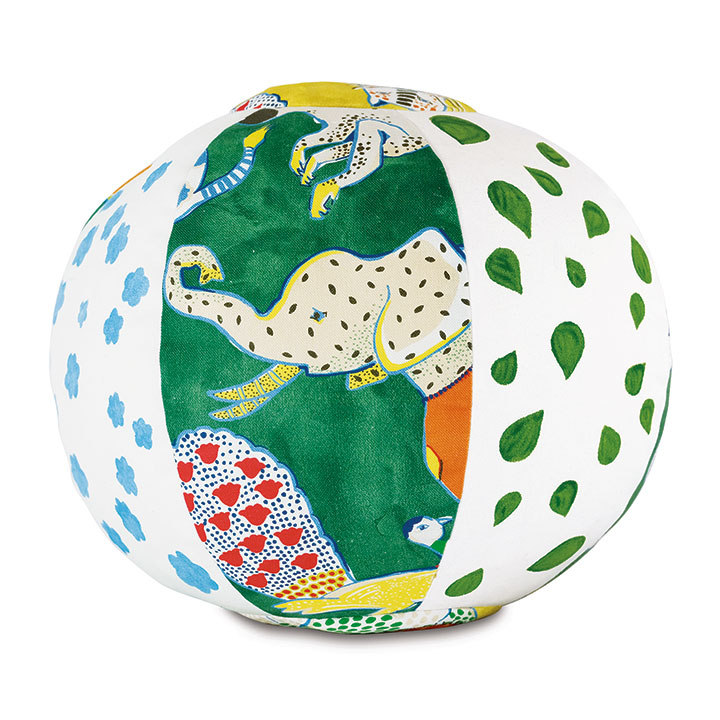 Hullabaloo Handpainted Ball Decorative Pillow