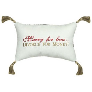Marry For Love... Divorce For The Money!