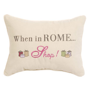 When In Rome... Shop!