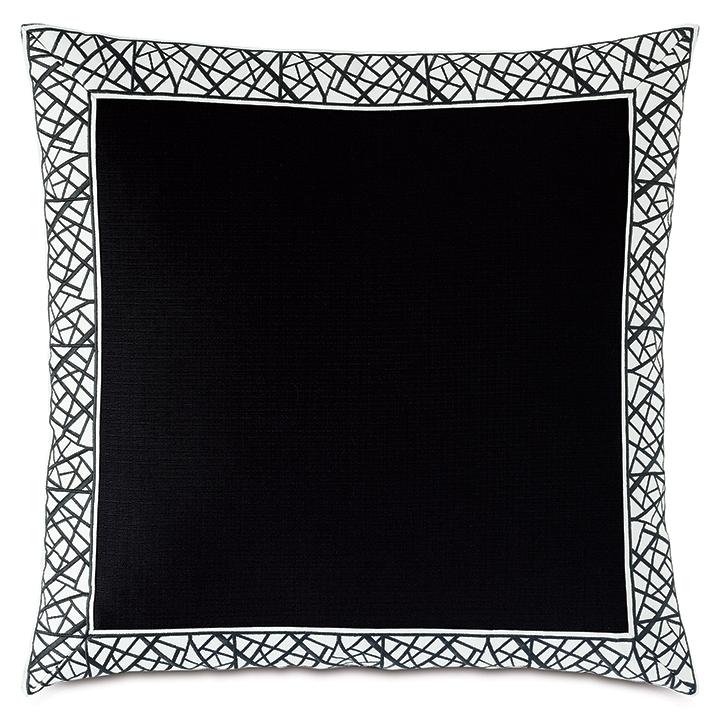 Maddox Mitered Border Decorative Pillow