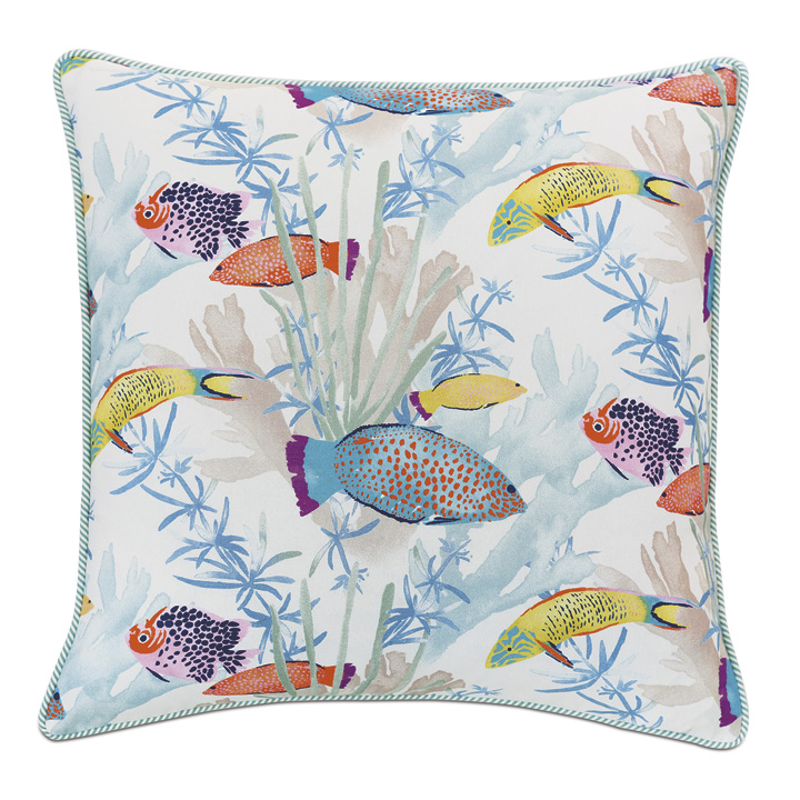 Paloma Tropical Decorative Pillow