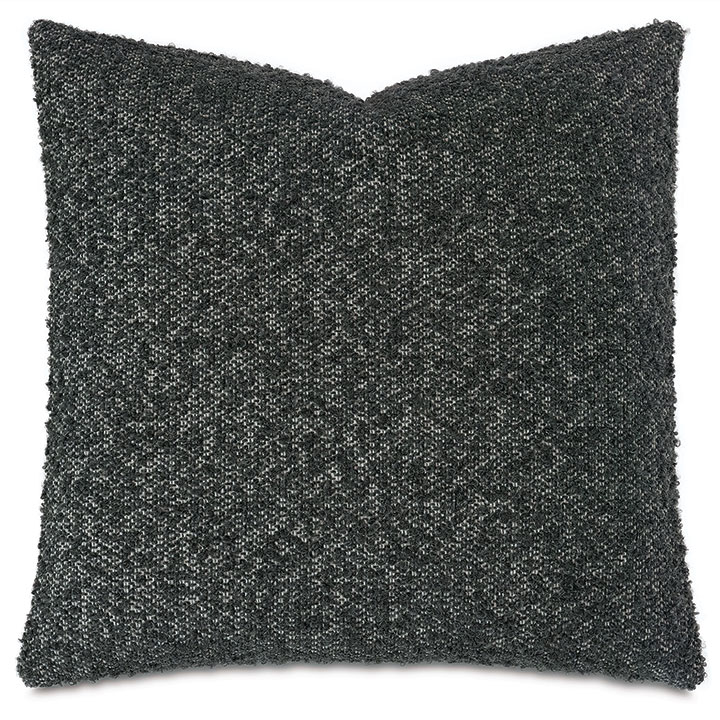 Marl Decorative Pillow in Charcoal
