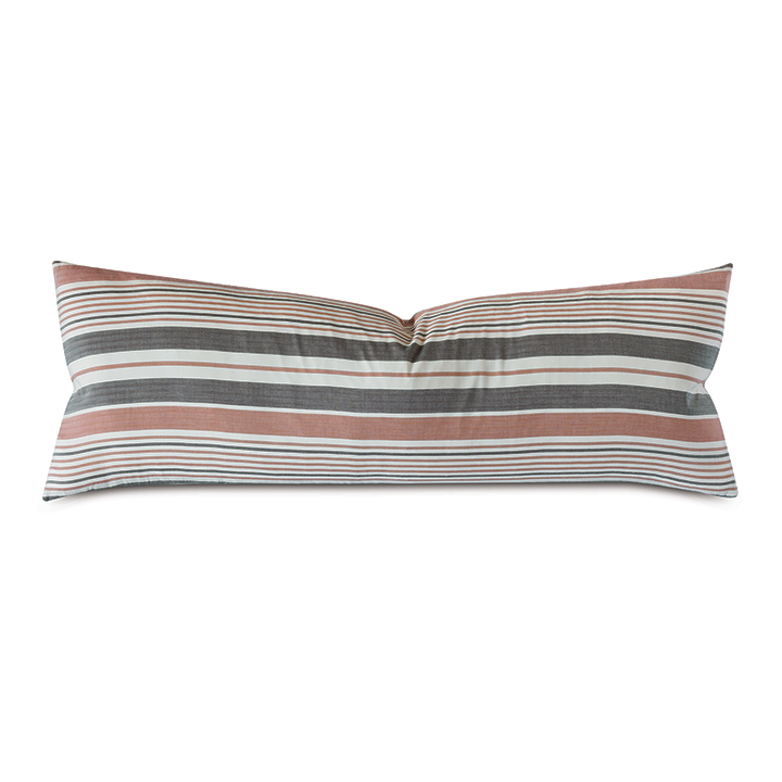 Chilmark Striped Oblong Decorative Pillow