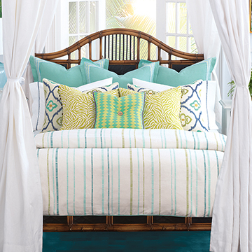 Azul luxury bedding collection