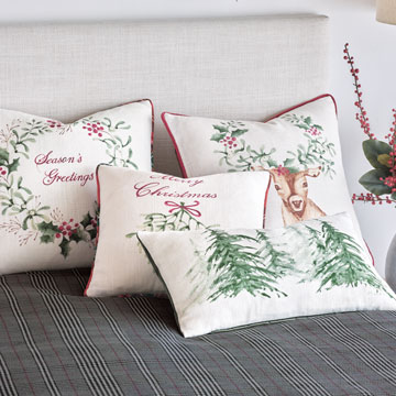 Holiday luxury bedding collection