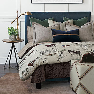 Steeplechaser luxury bedding collection