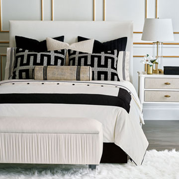 Dominique luxury bedding collection