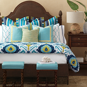 Palm Beach luxury bedding collection