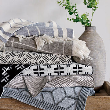 Thom Filicia Throws luxury bedding collection