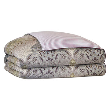 Evie Damask Duvet Cover and Comforter