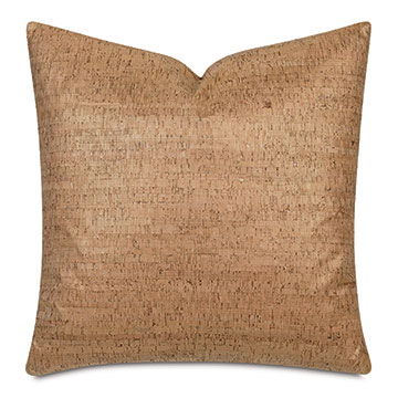 Cerris Metallic Decorative Pillow In Gold