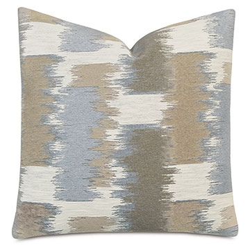 Shea Woven Decorative Pillow in Taupe