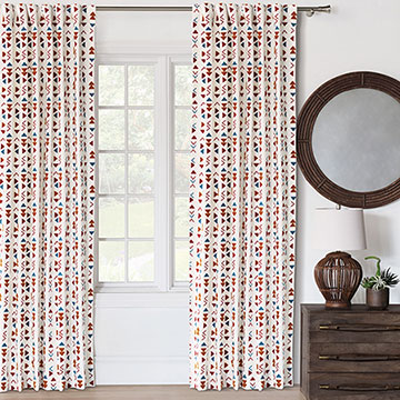 Mackay Embroidered Curtain Panel