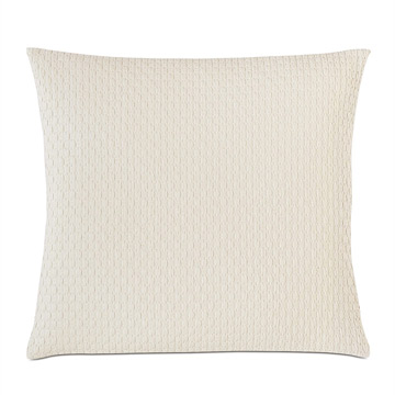 Tegan Matelasse Decorative Pillow In Ivory