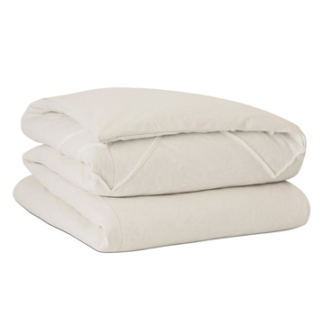 Filly White Duvet Cover and Comforter