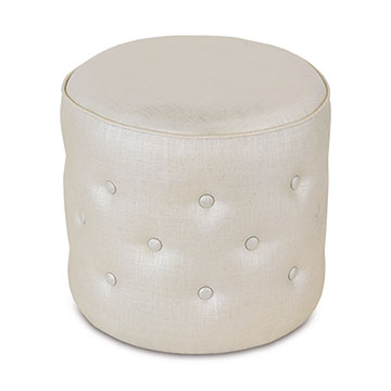 Reflection Frost Tufted Ottoman