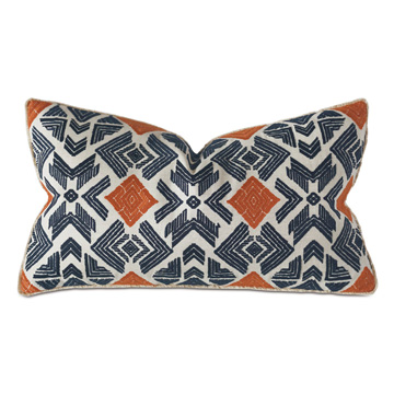 Lodi Embroidered Decorative Pillow