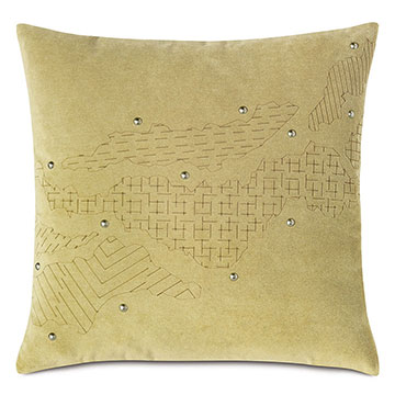 Zephyr Engraved Decorative Pillow