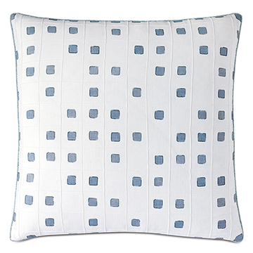 Persea Pintuck Decorative Pillow