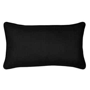 Resort Black Accent Pillow