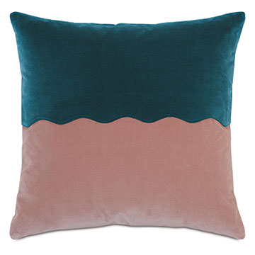 Charlie Colorblock Decorative Pillow