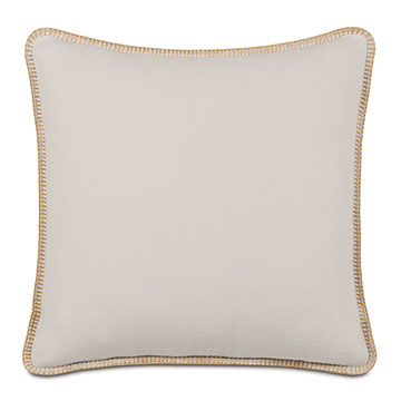 Pattinson Blanket Stitch Decorative Pillow