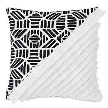 Madaba Colorblock Decorative Pillow (Right)