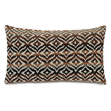 Hancock Decorative Pillow In Brown
