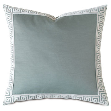 Central Park Greek Key Decorative Pillow