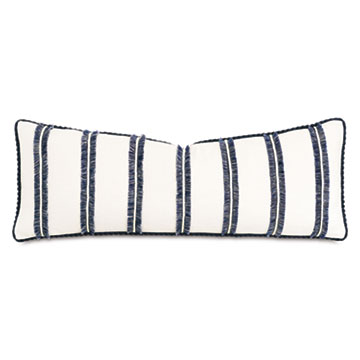 Corona Del Mar Brush Fringe Decorative Pillow