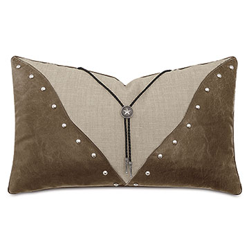 Higgins Nailheads Decorative Pillow