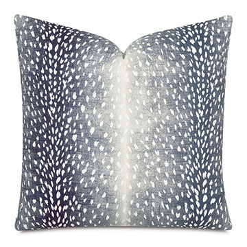 Wiley Ombre Decorative Pillow In Navy