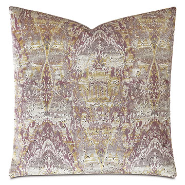 Chaucer Velvet Decorative Pillow in Primrose