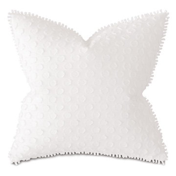 Paris Fil Coupe Decorative Pillow