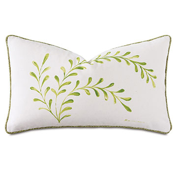 Dublin Handpainted Decorative Pillow
