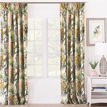 Felicity Floral Curtain Panel