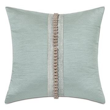 Danae Gimp Detail Decorative Pillow