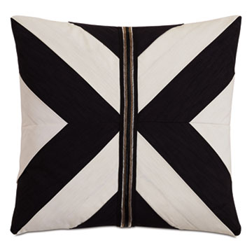 Dominique Geometric Decorative Pillow
