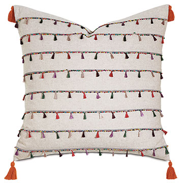 Fairuza Tassel Decorative Pillow