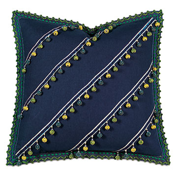 Fairuza Beaded Decorative Pillow