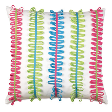 Gigi Ribbon Decorative Pillow