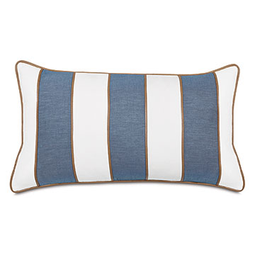 Halprin Block Striped Decorative Pillow