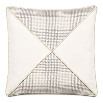 Kelso Houndstooth Decorative Pillow
