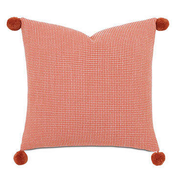 Phineas Crosshatch Decorative Pillow