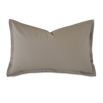 Vail Percale Queen Sham In Fawn