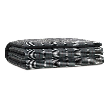 CONNERY PLAID BED SCARF