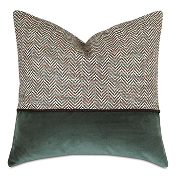 Steeplechaser Colorblock Decorative Pillow